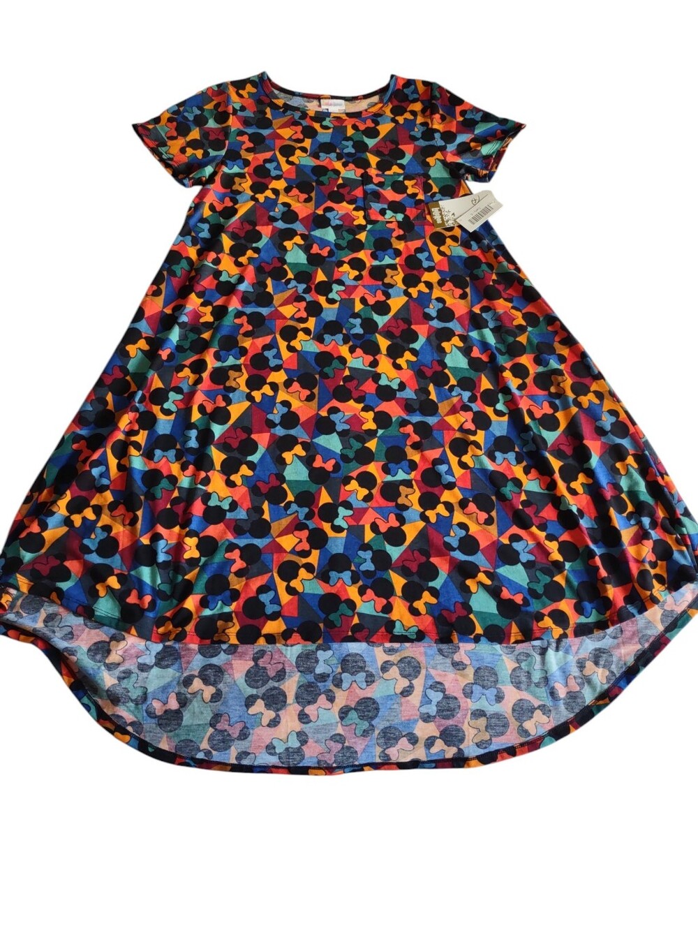 Lularoe Small Carly Geo Minnie Print Dress
